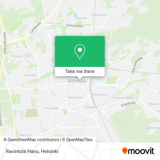 Ravintola Havu map