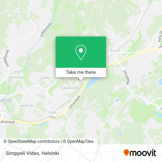 Simppeli Video map