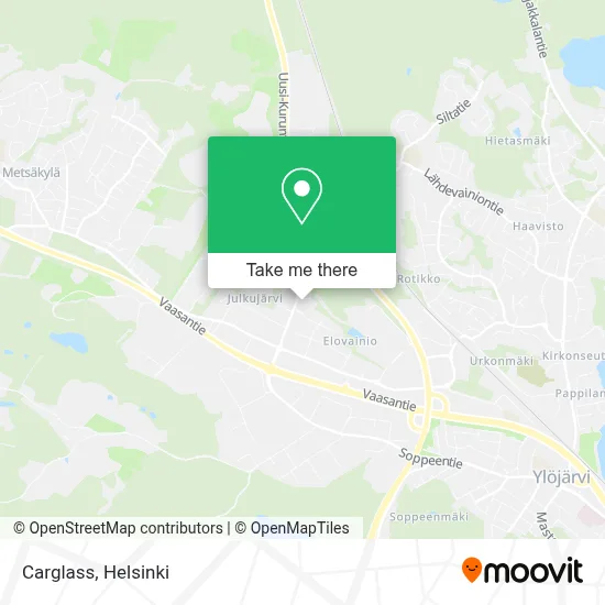 Carglass map