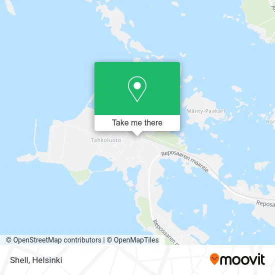 Shell map