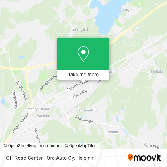 Off Road Center - Orc-Auto Oy map