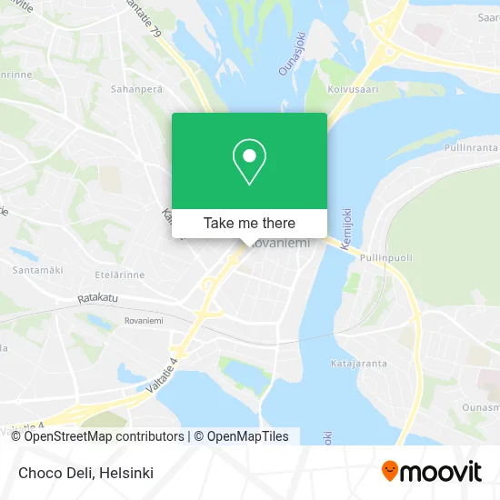 Choco Deli map