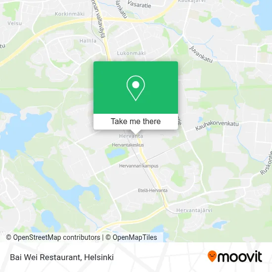 Bai Wei Restaurant map