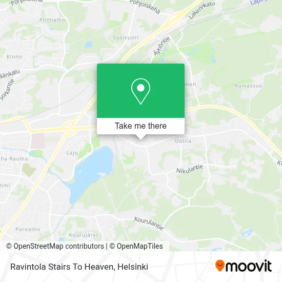 Ravintola Stairs To Heaven map