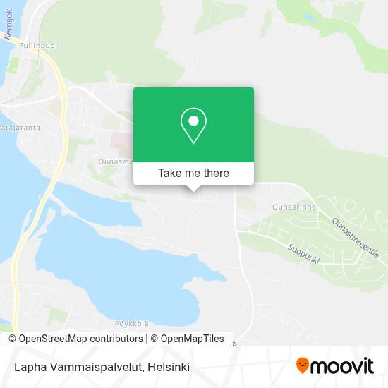 Lapha Vammaispalvelut map