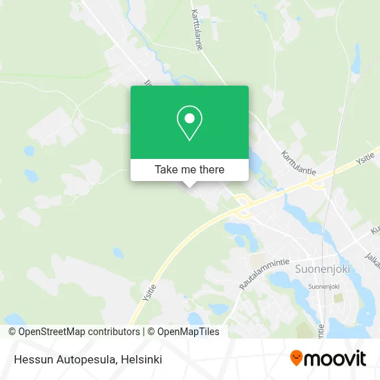 Hessun Autopesula map
