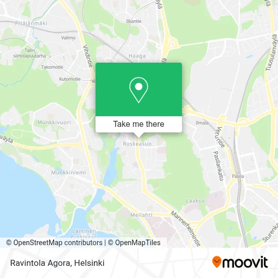 Ravintola Agora map
