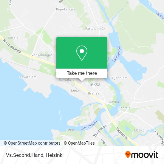 Vs.Second.Hand map