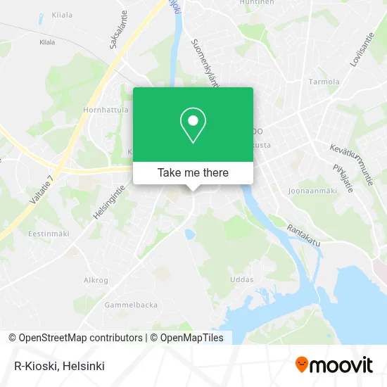 R-Kioski map