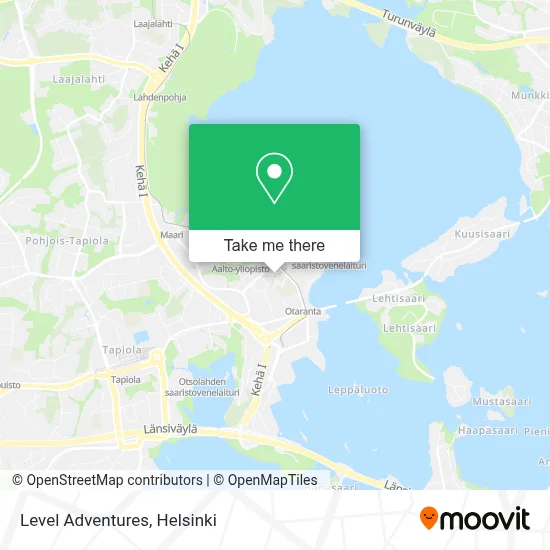 Level Adventures map