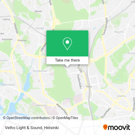 Velho Light & Sound map