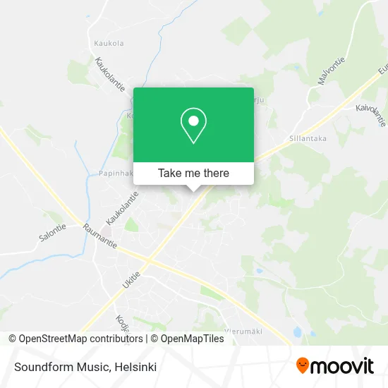 Soundform Music map