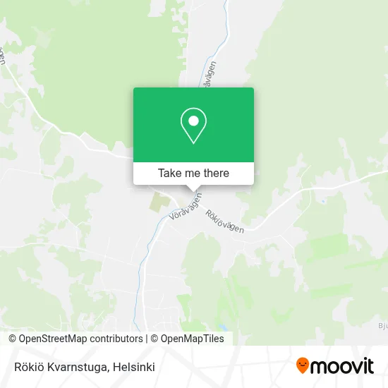 Rökiö Kvarnstuga map