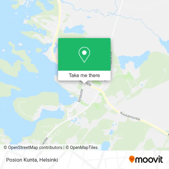 Posion Kunta map