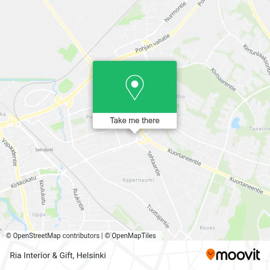 Ria Interior & Gift map
