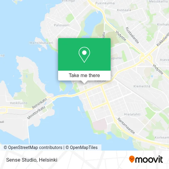 Sense Studio map
