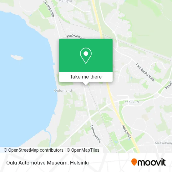 Oulu Automotive Museum map