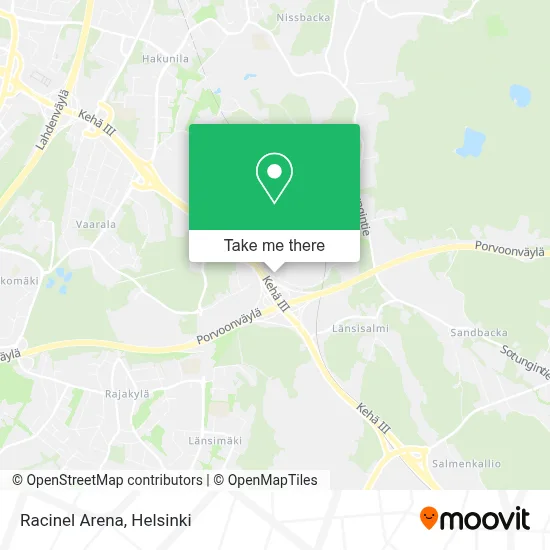Racinel Arena map