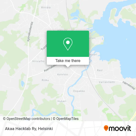 Akaa Hacklab Ry map