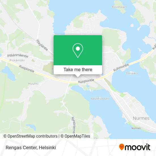 Rengas Center map