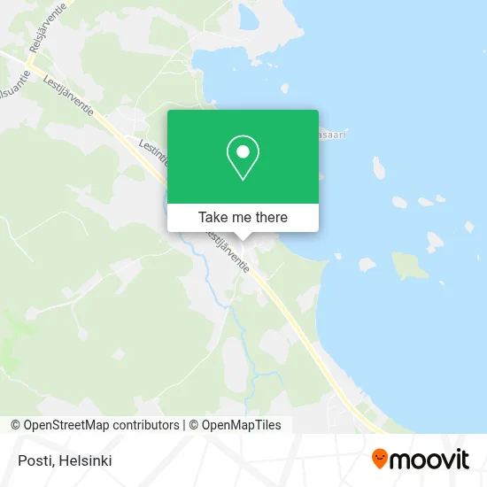 Posti map