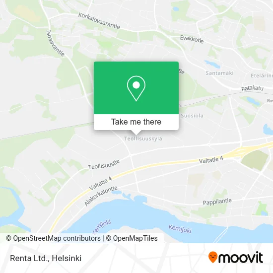 Renta Ltd. map