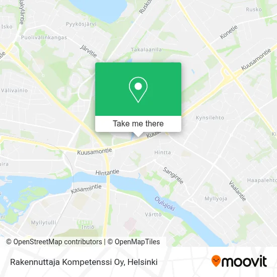 Rakennuttaja Kompetenssi Oy map