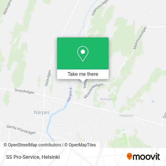 SS Pro-Service map