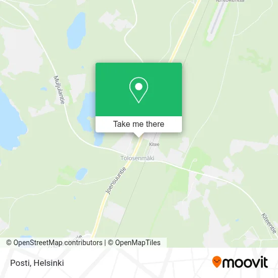 Posti map