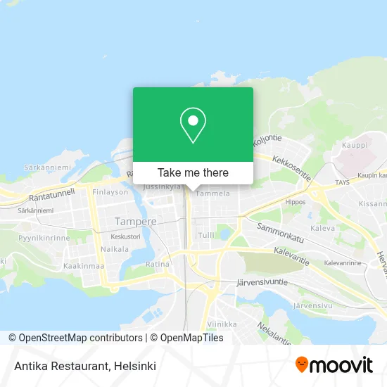 Antika Restaurant map