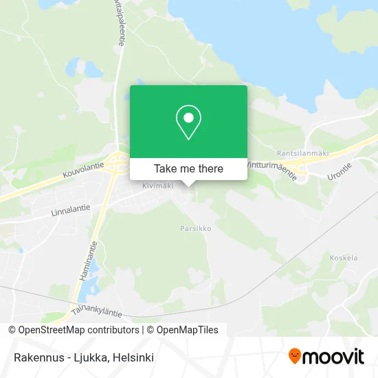 Rakennus - Ljukka map