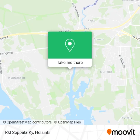 Rkl Seppälä Ky map