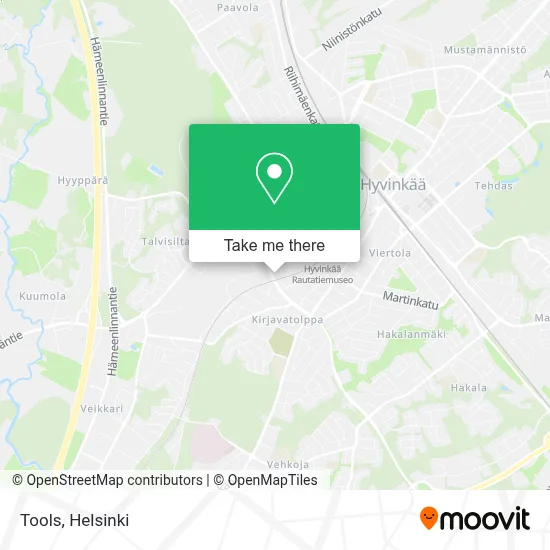 Tools map