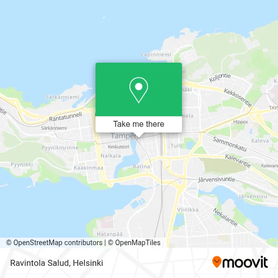 Ravintola Salud map