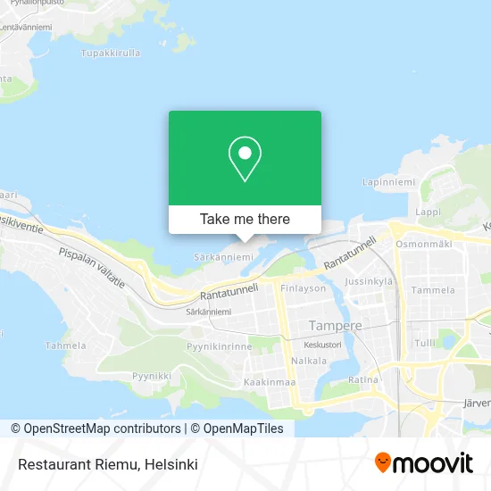 Restaurant Riemu map
