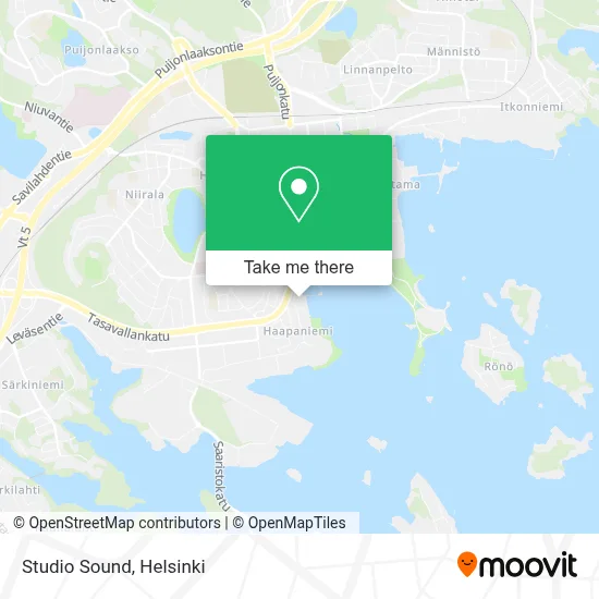 Studio Sound map