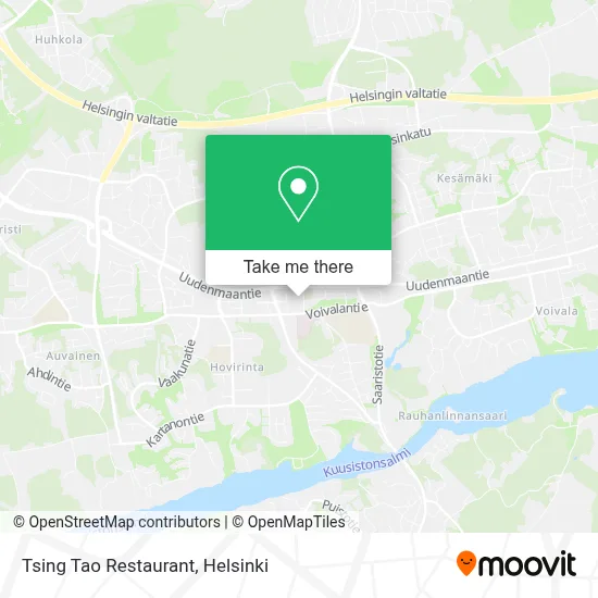 Tsing Tao Restaurant map