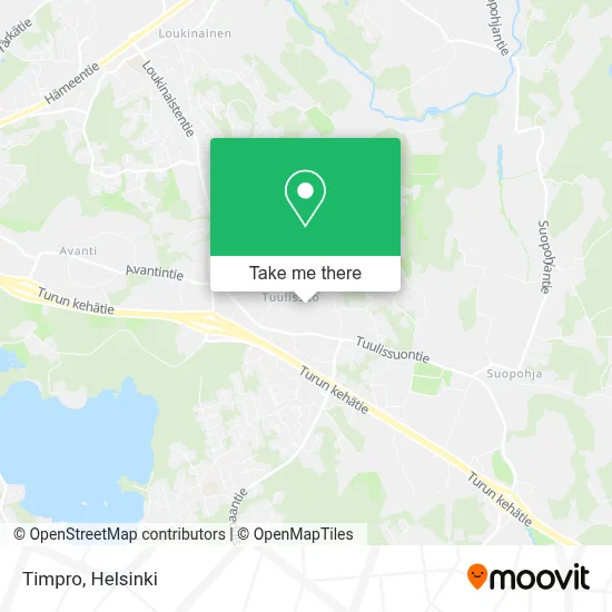 Timpro map
