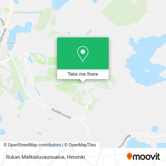 Rukan Matkailuvaunualue map