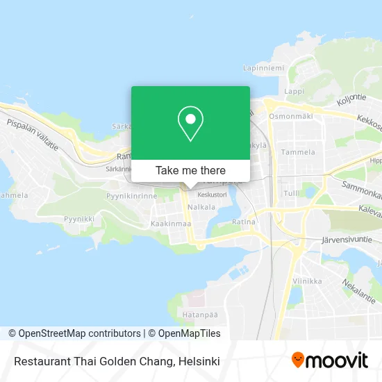 Restaurant Thai Golden Chang map