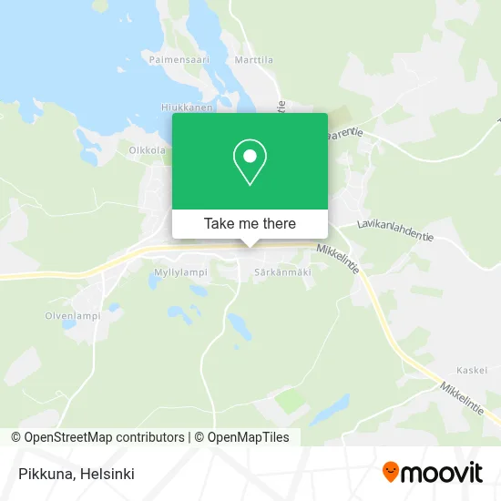 Pikkuna map