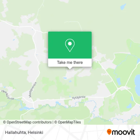 Hallahuhta map