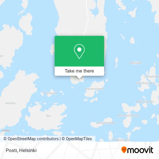 Posti map