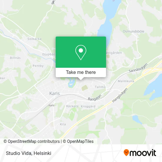 Studio Vida map