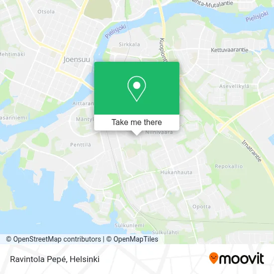 Ravintola Pepé map