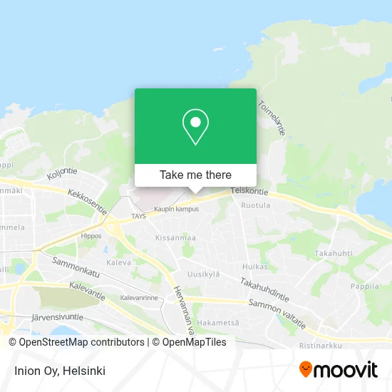 Inion Oy map