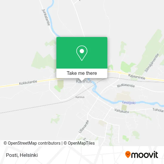 Posti map