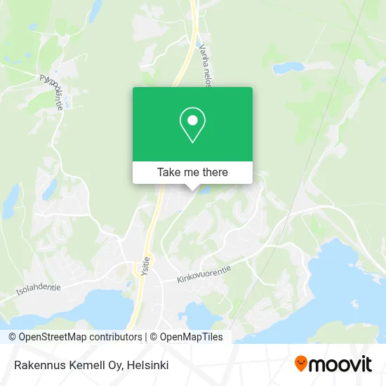 Rakennus Kemell Oy map