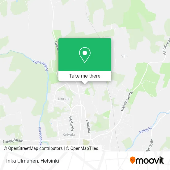 Inka Ulmanen map