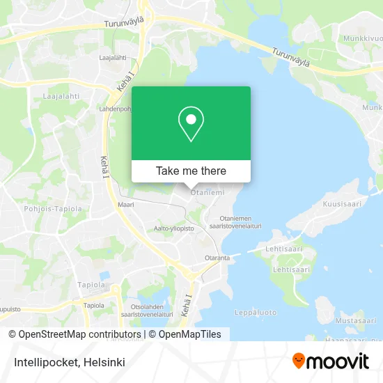 Intellipocket map